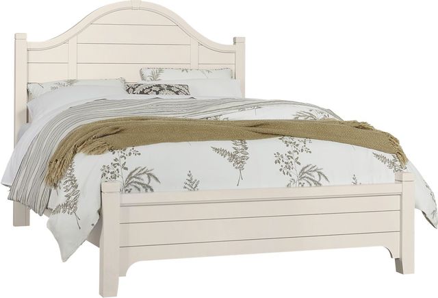 LM Co Home By Vaughan-Bassett Bungalow Home by Ben & Erin Napier Lattice Queen Panel Bed-0