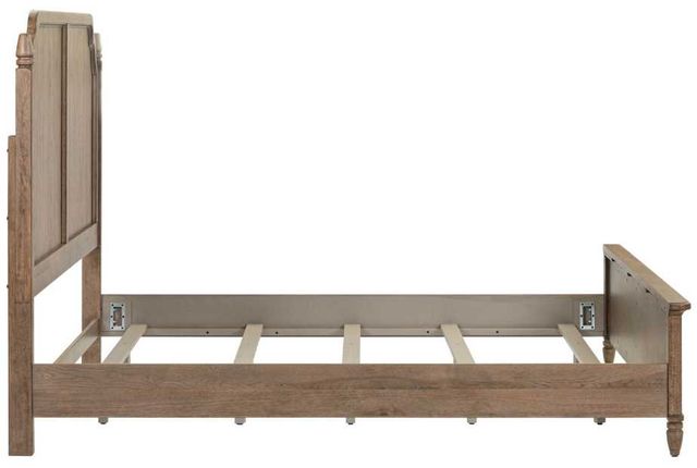 Liberty Furniture Hickory Grove Heirloom Brown California King Panel Bed-3