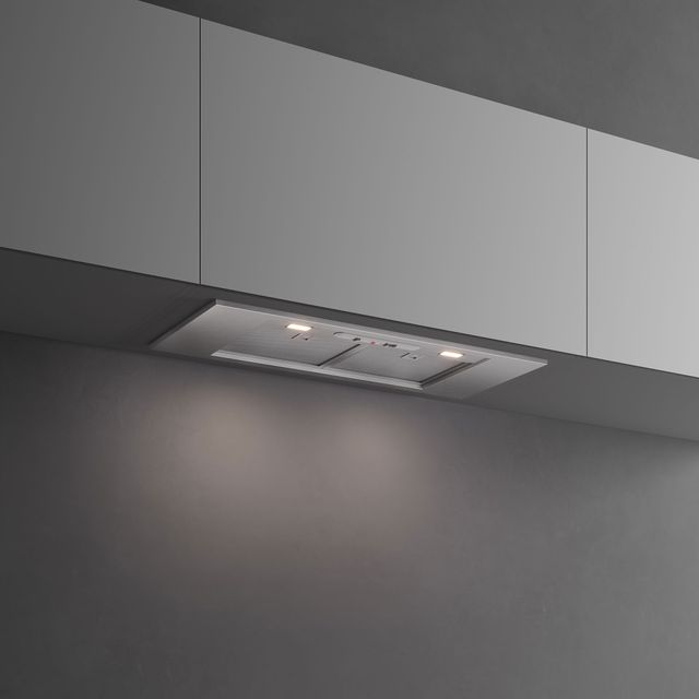 Falmec Sabina 28" Scotch Brite Stainless Steel Insert Range Hood-2
