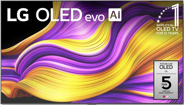 LG G5 Series 77'' 4K Ultra HD OLED evo AI Smart TV