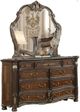 New Classic® Home Furnishings Bella Notte 4-Piece Mahogany Brown King Sleigh Bedroom Set-2