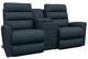 La-Z-Boy® Liam Navy Manual Wall Reclining Loveseat with Console-0