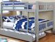 Furniture of America® Cameron Gray Full/Full Bunk Bed-0