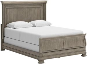 Signature Design by Ashley® Lexorne Light Gray Queen Sleigh Bed