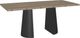 Amisco Customizable Gemma 84" Rectangular Pub Table with Decorative Bolts and 1.5" Solid Birch Top-0