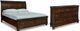 Millennium® by Ashley Porter 2-Piece Rustic Brown Queen Sleigh Bed Set-0