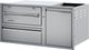 Twin Eagles 40" Stainless Steel Outdoor Warming Drawer with Storage-2