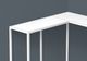 Monarch Specialties Inc. 36" White Corner Console-1