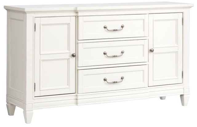Magnussen Home® Willowbrook Egg Shell White Buffet-0