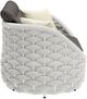 Zuo® Modern Coral Reef Gray/White Aluminum Outdoor Loveseat -2
