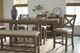 Signature Design by Ashley® Moriville Grayish Brown Counter Height Dining Table-4