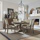 Liberty Furniture Americana Farmhouse 5-Piece Beige/Dusty Taupe Pedestal Dining Set-1