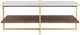 Riverside Furniture Everly Fresh Walnut/White Cocktail Table-1