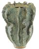 Currey & Company Sunken Boat Moss Green Swirl Vase-0
