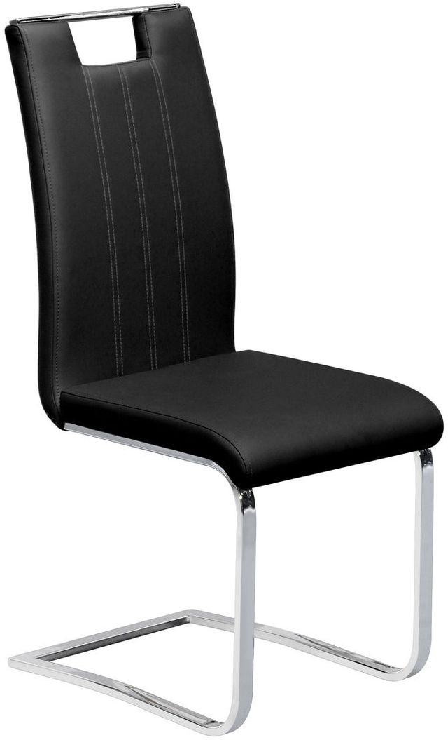 Mazin Furniture Felix 7-Piece Black/Gray/White Dining Set-0