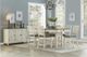 Mazin Furniture Granby Two-Tone Antique White and Rosy Brown Counter Side Chair-2