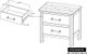 International Furniture Direct Olimpia Natural Nightstand-2
