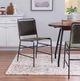 Powell® Wade Black/Green Dining Chair-1