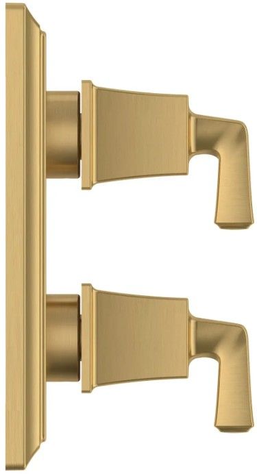 American Standard Town Square® S Brushed Cool Sunrise 2-Handle Integrated Shower Diverter Trim Only-2