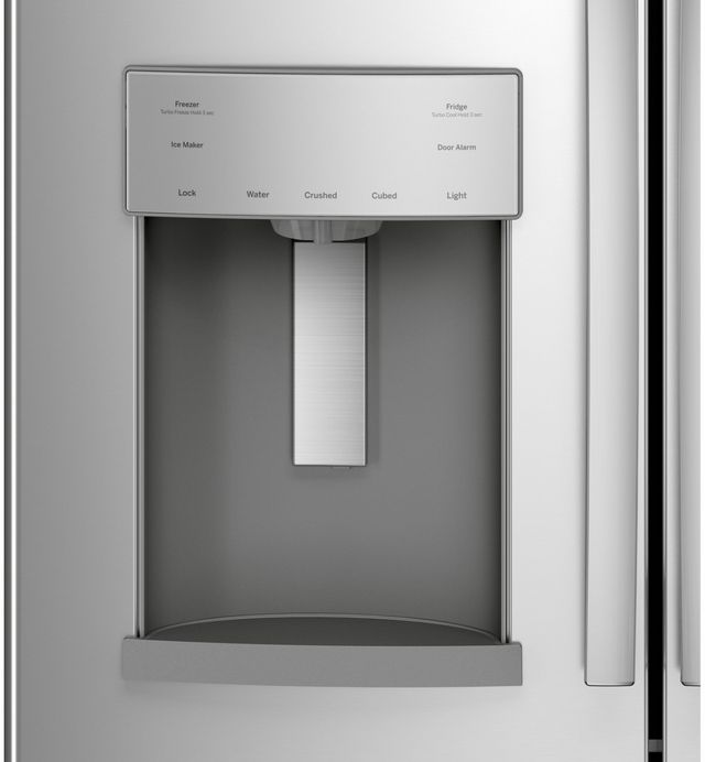GE® 36 in. 27.7 Cu. Ft. Fingerprint Resistant Stainless Steel French Door Refrigerator-5