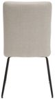 Homelegance® Benito Beige Side Chair-4