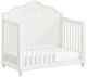 Elements International Alana White Crib with Guardrails-3