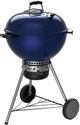 Weber® Master-Touch Series 22" Deep Ocean Blue Freestanding Charcoal Grill-1