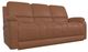 La-Z-Boy® Greyson Caramel Leather Power Reclining Sofa with Headrest-0