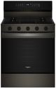 Whirlpool® 30" Black Stainless Steel Freestanding Gas Range-0