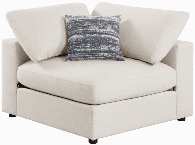 Coaster® Elevations Serene Upholstered Beige Corner-0