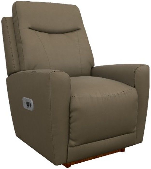 La-Z-Boy® Kodie Buff Power Rocking Recliner with Headrest-0