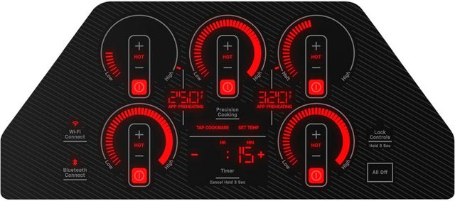 GE Profile™ 36" Black Built-In Induction Cooktop-3