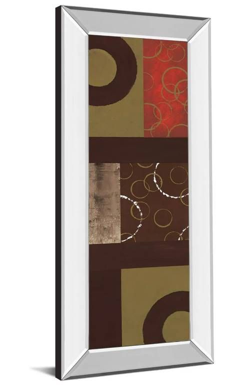Classy Art Mix N' Match II by Earl Kaminsky Mirror Framed Wall Art-1