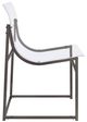 Coaster® Adino Black Nickel Dining Side Chair-2