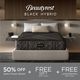 Beautyrest Black® Series 1 Hybrid 12.5" Firm Smooth Top King Mattress-0