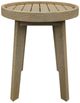 Signature Design by Ashley® Bradstreet Bay Beige Wooden Outdoor Round End Table-1