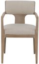 Fairfield® Everett Biscotti Upholstered Dining Arm Chair-3