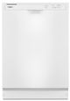 Whirlpool® 24" White Front Control Built In Dishwasher-0