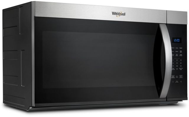 Whirlpool® 1.7 Cu. Ft. Fingerprint Resistant Stainless Steel Over the Range Microwave-1