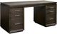 Riverside Furniture Prelude Umber Executive Desk-0