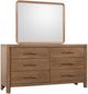 Modus Furniture Morris Claystone 6-Drawer Dresser-3