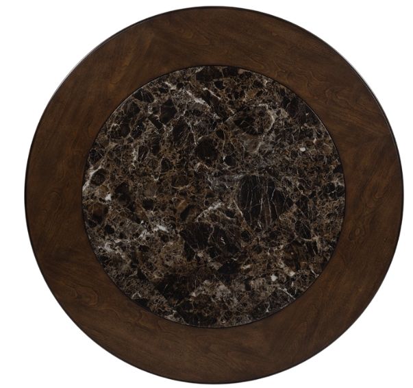Signature Design by Ashley® Frallyn Dark Brown Round Cocktail Table-3