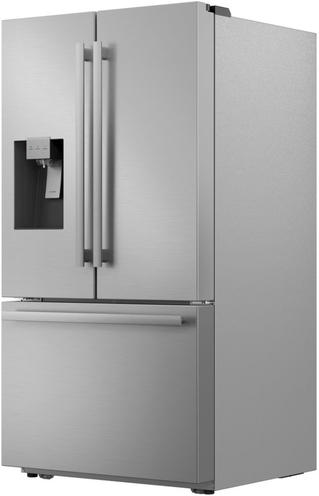 Sharp® 36" Fingerprint-Resistant Stainless Steel French Door Refrigerator with Water Dispenser-2