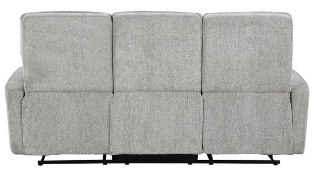 Homelegance® Lyndon Gray Double Manual Reclining Sofa-3