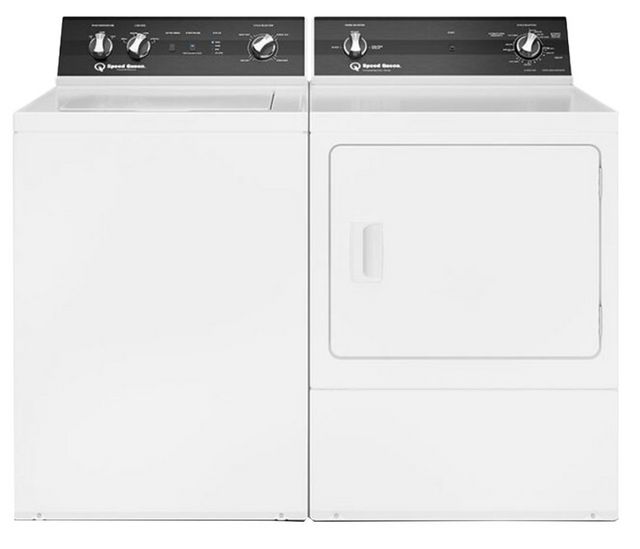 Speed Queen® White Laundry Pair