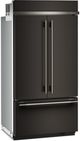 KitchenAid® 42" 24.2 Cu. Ft. Black Ore Built-In French Door Refrigerator-3