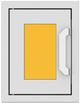 Hestan® AGPTD Series 16" Sol Outdoor Paper Towel Dispenser-0
