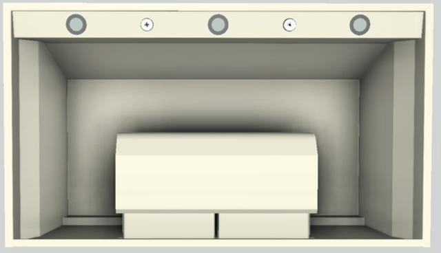 Vent-A-Hood® Designer Series 42" Biscuit Wall Mounted Range Hood-1