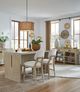 Magnussen Home® Sunset Cove Sanibel Brown Counter Height Dining Table-1