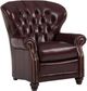 Smith Brothers Customizable 522 Leather Chair-0